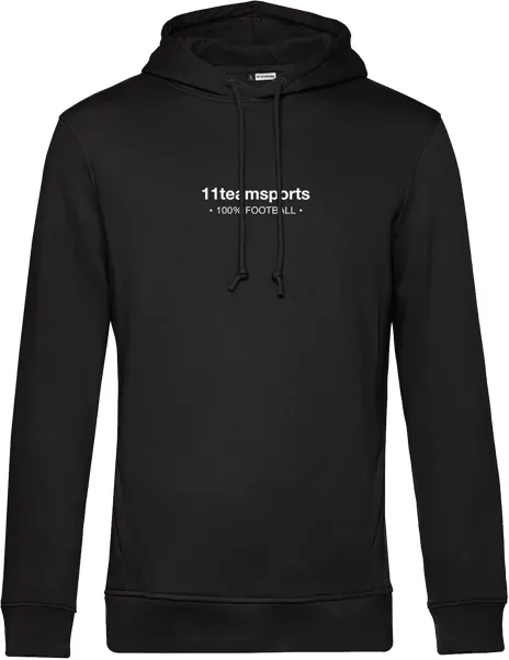11teamsports 100 Prozent Hoody Schwarz Weiss