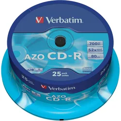 Verbatim 25 x CD-R (80 Min) 48x