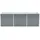 deluke Oskar 240 x 80 x 77 cm Grau
