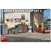 MiniArt Garage Workshop Set #2 1:35
