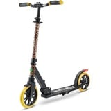 SereneLife Roller für Kinder & Erwachsene, Unisex-Tretroller, Cityroller, klappbar & höhenverstellbar, Big Wheel Scooter bis 120 kg belastbar, Kinderroller, Kickscooter große Räder für Junge & Mädchen