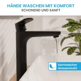 Bächlein Keila Einhandmischer Matt Schwarz