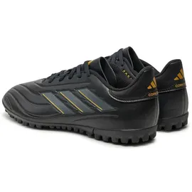 adidas Copa Pure 2 Club TF Herren Carbon Black/Carbon/Gold Metallic 42