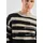QS Strukturierter Strickpullover in Wolloptik Schwarz/Beige XXL