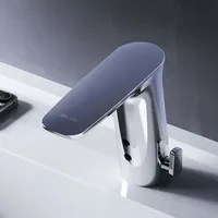 AM.PM Wasserhahn Bad Einhebelmischer Waschbecken Armatur Badarmatur Mischbatterie aus Messing Waschtischarmatur Sensor-Waschtischarmatur