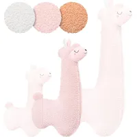 Engelshof Alpakas Münsterland Alpaka Seitenschläferkissen 100 x 30 cm Rosa