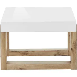 INOSIGN "Solid", hochglanzfarbener weißer Tischplatte, in zwei unterschiedlichen Größen