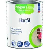 Biopin Hartöl Braun seidenglänzend 0,75 l