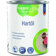 Biopin Hartöl Braun seidenglänzend 0,75 l