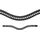 Kieffer Stirnband FlexiLoop Large Crystal Clear Warmblut schwarz