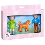 Haba Minipuppe Little Friends, Spielsets Puppenhaus Kinder bunt