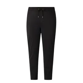 Base Level Curvy Liana Curvy Stoffhose Schwarz 48