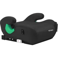 Tulano Cabby 35 Kindersitz - 15–36 kg - 125–150 cm ab 4 Jahren - sichere Sitzerhöhung Auto Kinder - ISOFIX - Vorwärtsgerichtet - ergonomisch gepolsterte Sitzfläche - waschbarer Bezug - Schwarz