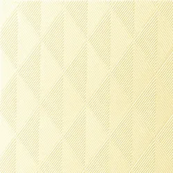 DUNI Elegance Serviette 40x40 cm 1/4F.Crystal creme