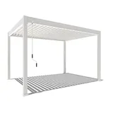 Weide Classic 3 x 4 m inkl. 4 Seitenteile Weiß