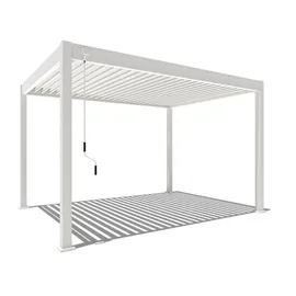 Weide Classic 3 x 4 m inkl. 4 Seitenteile Weiß