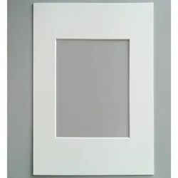 Passepartout 20x30 cm chamois (Bildausschnitt 13x18cm)