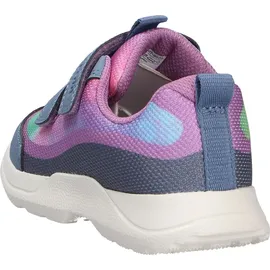 superfit Mädchen Halbschuhe, blau, Gr.23 - Blau,Rosa - 23