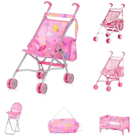 Chipolino Puppen-Zubehör-Set 3 in1 Trixy