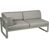 Beckhuis Living Fermob Bellevie 2-Sitzer Lounge Modul Links Aluminium