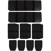 Einhell Kunststofffächer-Set (E-Case-Zubehör, 9 robuste Kunststofffächer, flexibel einsetzbar, mit Schaumstoffeinlage möglich)