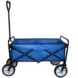 MONSTER-SHOP Monstershop Faltbarer Gartenwagen Blau