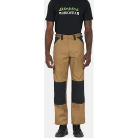 Dickies Arbeitshose "Dickies Workwear Hosen EVERYDAY TROUSERS", Herren, Gr. 30x32, Länge 32, grün (khaki, schwarz), Obermaterial: 65% Polyester, 35% Baumwolle, Hosen Arbeitshose