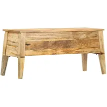 vidaXL Aufbewahrungstruhe 99 x 35 x 48 cm Massivholz Mango