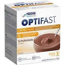 Optifast Creme 55g 8 Stück Schokolade