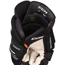 Ccm Eishockeyhandschuhe CCM Tacks XF Black/White Junior 11 Zoll - Weiß,Schwarz - 11′′