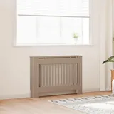 vidaXL Heizkörperverkleidung 112x19x81,5 cm MDF