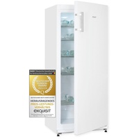 Exquisit Getränkekühlschrank GKS29-V-H-280E weiss | 254 Liter | Vollisoliertür