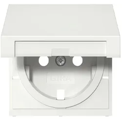 Gira Abdeckung Ersatzteil System 55 Reinweiß glänzend Klappdeckel