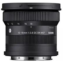 Sigma Contemporary 10-18 mm F2,8, Fujifilm X-Mount