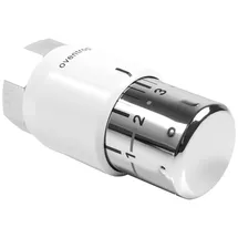 Kermi Universal Thermostatkopf M30 x 1,5 Heizkörperthermostat chrom/weiß