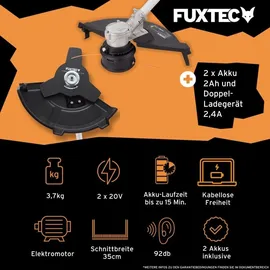 FUXTEC FX-E2MSCSET inkl. 2 x 20 V