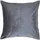 Homescapes Kissenbezug Samt 60 x 60 cm Grau