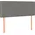 vidaXL Boxspringbett 100 x 200 cm Dunkelgrau