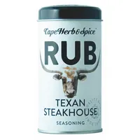 CAPE HERB AND SPICE Gewürz, Cape Herb and Spice Rub Texan Steakhouse Gewürzsalzmischung 100g