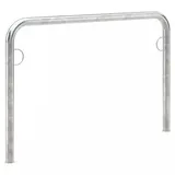 WSM - Walter Solbach Metallbau GmbH Fahrradständer Trust 30, zur Bodenmontage, Anlehnparker, Breite 125cm, für 2 Fahrräder