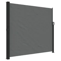 vidaXL Seitenmarkise 180 x 300 cm grau Polyester