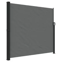 vidaXL Seitenmarkise 180 x 300 cm grau Polyester
