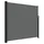 vidaXL Seitenmarkise 180 x 300 cm grau Polyester