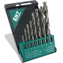 Ent HSS-G Holzbohrer-Set 3-10 mm 8-teilig