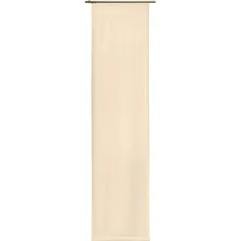 Wirth Schiebegardine WIRTH "Newbury" Gr. 2, beige, B:57cm H:175cm, Jacquard, Baumwolle, Polyester, Gardinen, Ohne Befestigungszubehör, Breite: 57 cm