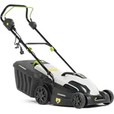 Rasenmäher Elektro 2in1 LE380E  Rasenmäher Elektrisch 1600W/38cm mit Grasfang...