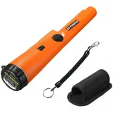 Metalldetektor, Ip66 Wasserdichter Metalldetektor Scanning Metall Pinpointer Detektor Zubehör Für Die Münzschatzsuche, Orange