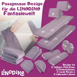 linodino Linodino® Wechselbezüge Fantasiewelt Cord