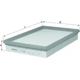 mahle Luftfilter MAHLE LX 430