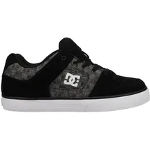 DC Shoes Herren Pure-Leather Shoes for Men Sneaker, Black Monogram,43 EU - 43 EU